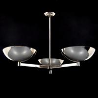 Massive Chrome Chandelier, 55Dia - Sold for $1,875 on 01-29-2022 (Lot 436).jpg